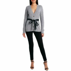 Brand new 😀 BCBGMAXAZRIA 👩 Womens Cable Knit V-Neck Cardigan Sweater 🤩 -Bcbgmaxazria Sales Store a716d63fd14b476db9b8353a9da3e9c5 6908aec9 74b9 4eb9 9fef d109aa75ad7b 1080x