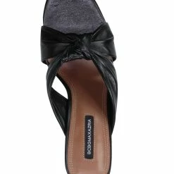 Budget 💯 BCBGMaxazria NADEEN BLACK LEATHER BLOCK 🩴 SANDAL HEEL for 👩 women 🔥 -Bcbgmaxazria Sales Store a7e7e34343cb432ea8deac9171fda7ce 1080x