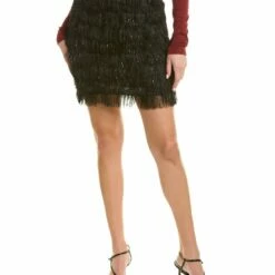 Wholesale 🔔 BCBGMAXAZRIA Fringe Mini 👗 Skirt for 👩 women 🥰