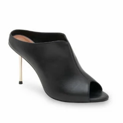 Best reviews of ✨ BCBGMaxazria TEELA BLACK LEATHER MULE HEEL for 👩 women 💯