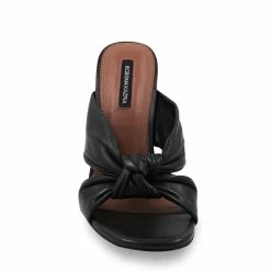 Budget 💯 BCBGMaxazria NADEEN BLACK LEATHER BLOCK 🩴 SANDAL HEEL for 👩 women 🔥 -Bcbgmaxazria Sales Store baae6552812c413b88d854db770392ae 1080x