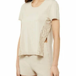 Deals 👏 BCBGMAXAZRIA 👩 Womens Lace Trim Side Slit Top 🛒 -Bcbgmaxazria Sales Store c42fa47c87224224843e18e5edf5ae63 32164ceb 580d 4998 9a1c d5731af947a6 1080x