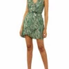 Cheap ❤️ BCBGMAXAZRIA 👩 Womens Silk Blend Ruffled Mini 👗 Dress 🛒