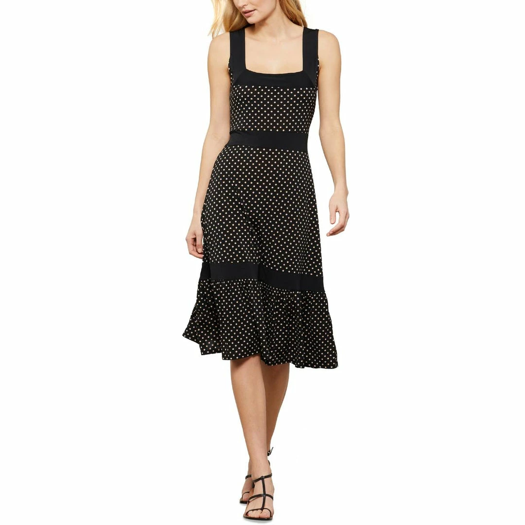 Discount 😍 BCBGMAXAZRIA Mainline 👩 Womens Daytime Knee Sundress ⭐ 6 Discount 😍 BCBGMAXAZRIA Mainline 👩 Womens Daytime Knee Sundress ⭐ - Image 4