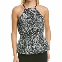 Deals 👏 BCBGMAXAZRIA Peplum Top for 👩 women ⭐