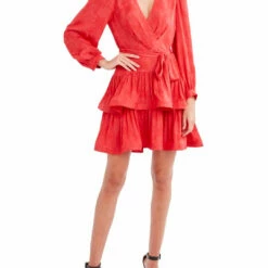 Flash Sale ⌛ BCBGMAXAZRIA Rowan 👩 Womens Floral Faux Wrap Mini 👗 Dress 👍 -Bcbgmaxazria Sales Store e127b6480ed9409193c18b5f7d74c5cb fd6a20db 0601 4c6b a6e4 fba11683913d 1080x