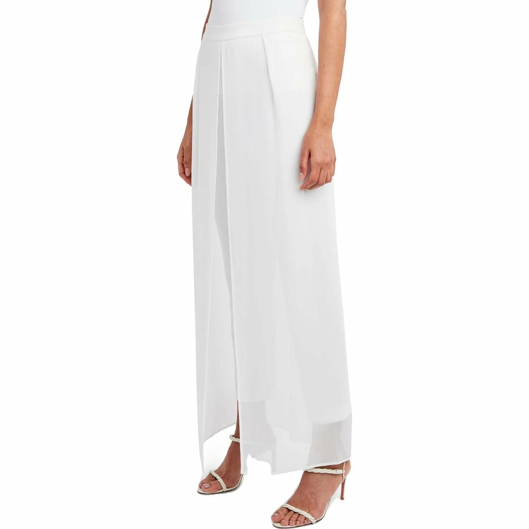 Wholesale โ๏ธ BCBGMAXAZRIA ๐ฉ Womens Pleated Chiffon Overlay ๐ Dress Pants โญ 4 Wholesale โ๏ธ BCBGMAXAZRIA ๐ฉ Womens Pleated Chiffon Overlay ๐ Dress Pants โญ - Image 2