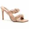 Coupon ✔️ BCBGMaxazria ALMA PALE 🐶 DOGWOOD LEATHER 🩴 SANDAL HEEL for 👩 women 🌟