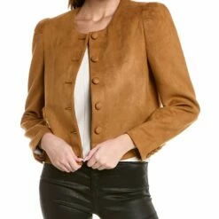 Deals 😍 BCBGMAXAZRIA Puff Sleeve Jacket for 👩 women 😀