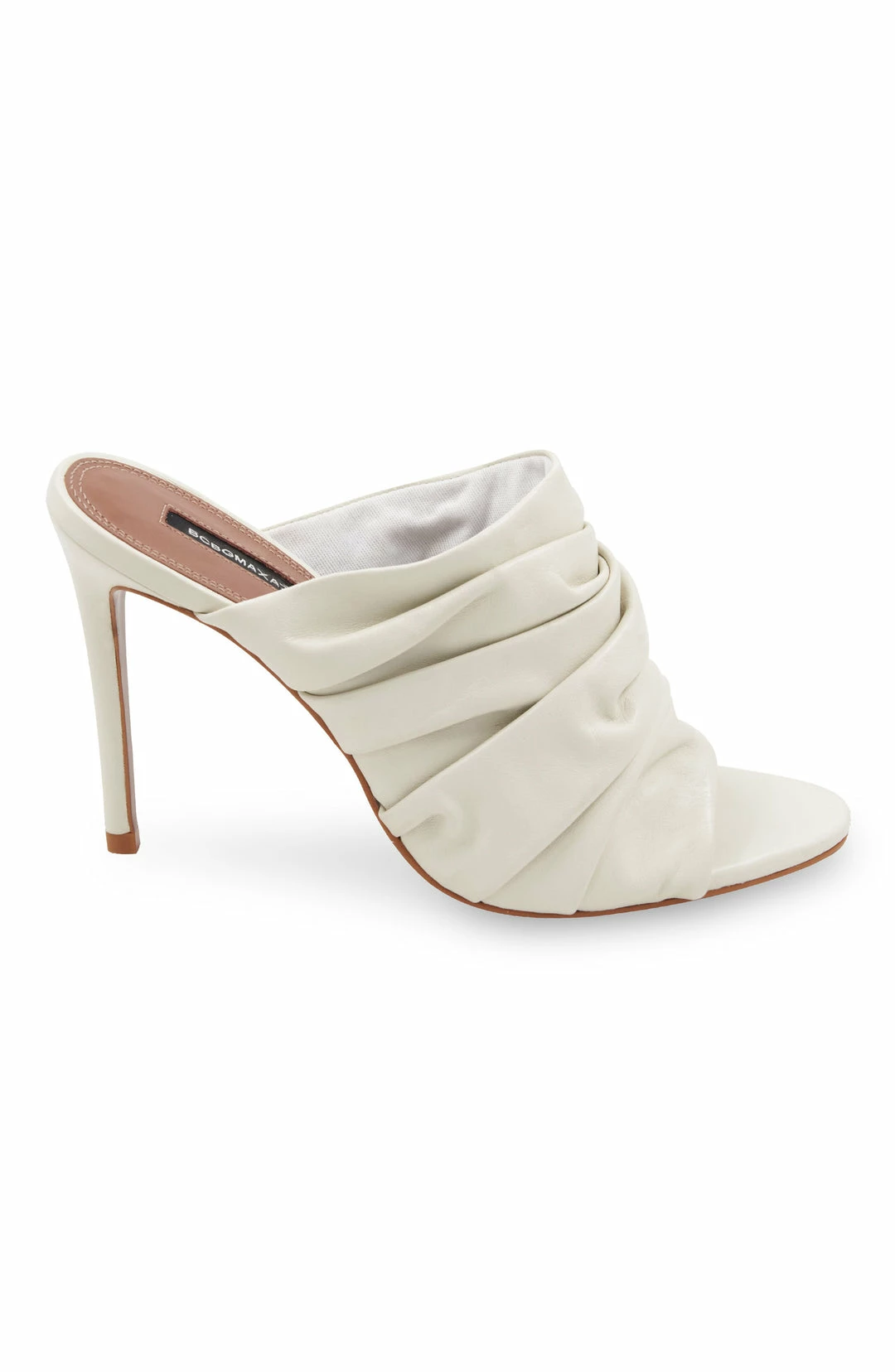 Deals ๐ BCBGMaxazria SARANI OPTIC WHITE RUCHED LEATHER HEEL MULE for ๐ฉ women ๐ฅ 4 Deals ๐ BCBGMaxazria SARANI OPTIC WHITE RUCHED LEATHER HEEL MULE for ๐ฉ women ๐ฅ - Image 2