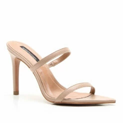 Coupon ✔️ BCBGMaxazria DUPONI PALOMINO LEATHER 🩴 SANDAL HEEL for 👩 women 🎁