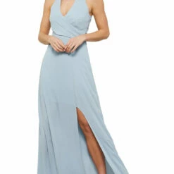 Best Pirce โ๏ธ BCBGMAXAZRIA ๐ฉ Womens Cut-Out Criss-Cross Back Evening ๐ Dress ๐